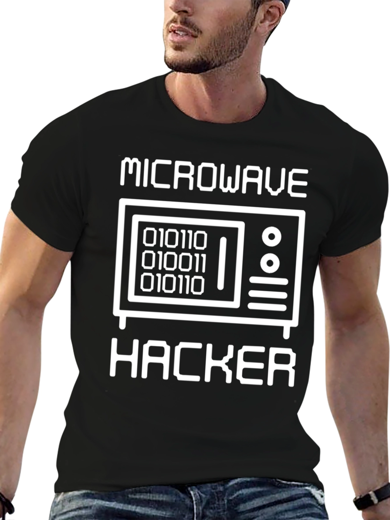 Microwave Hacker T-Shirt
