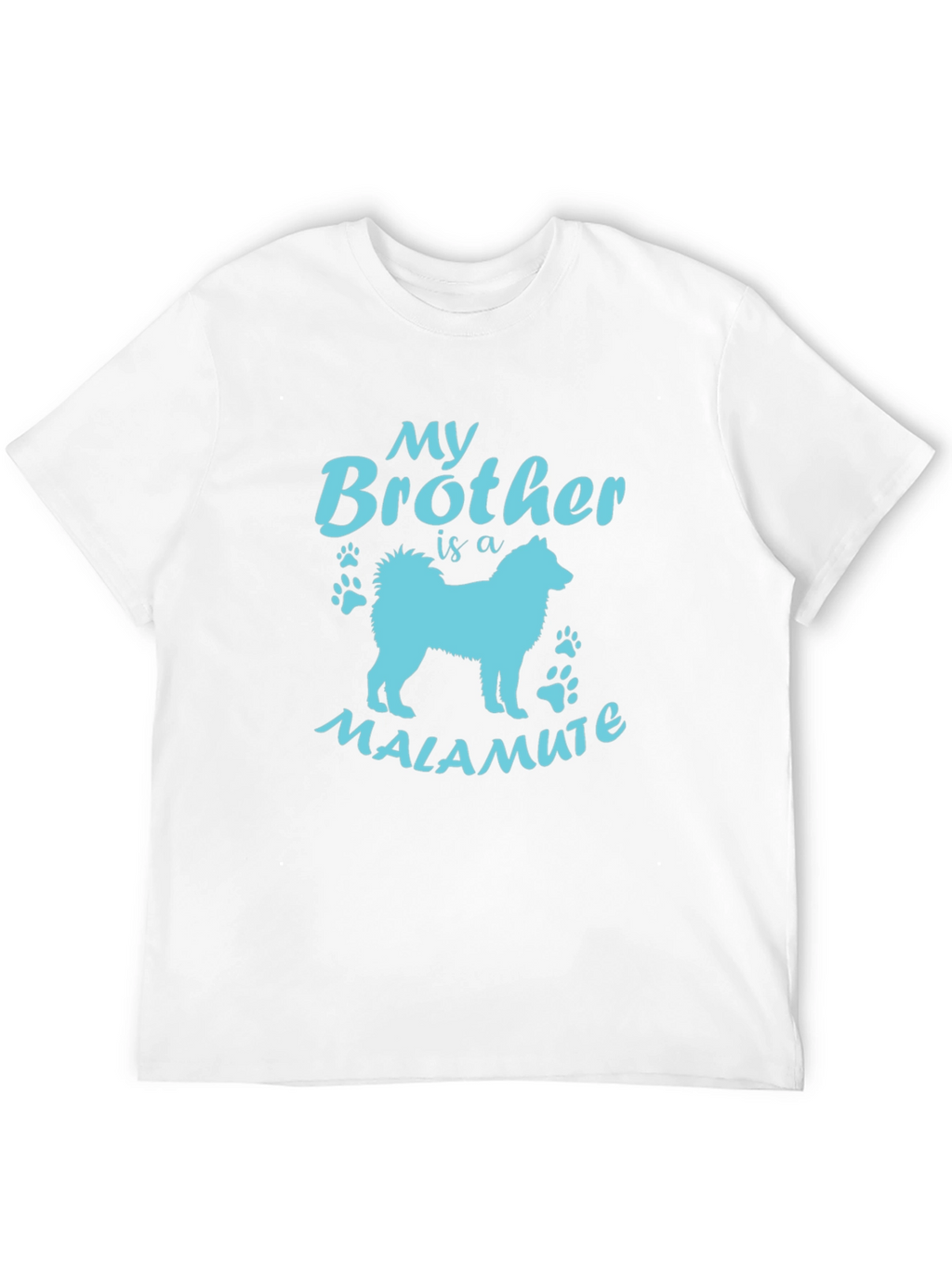 My Brother is a Malamute Dog T-Shirt