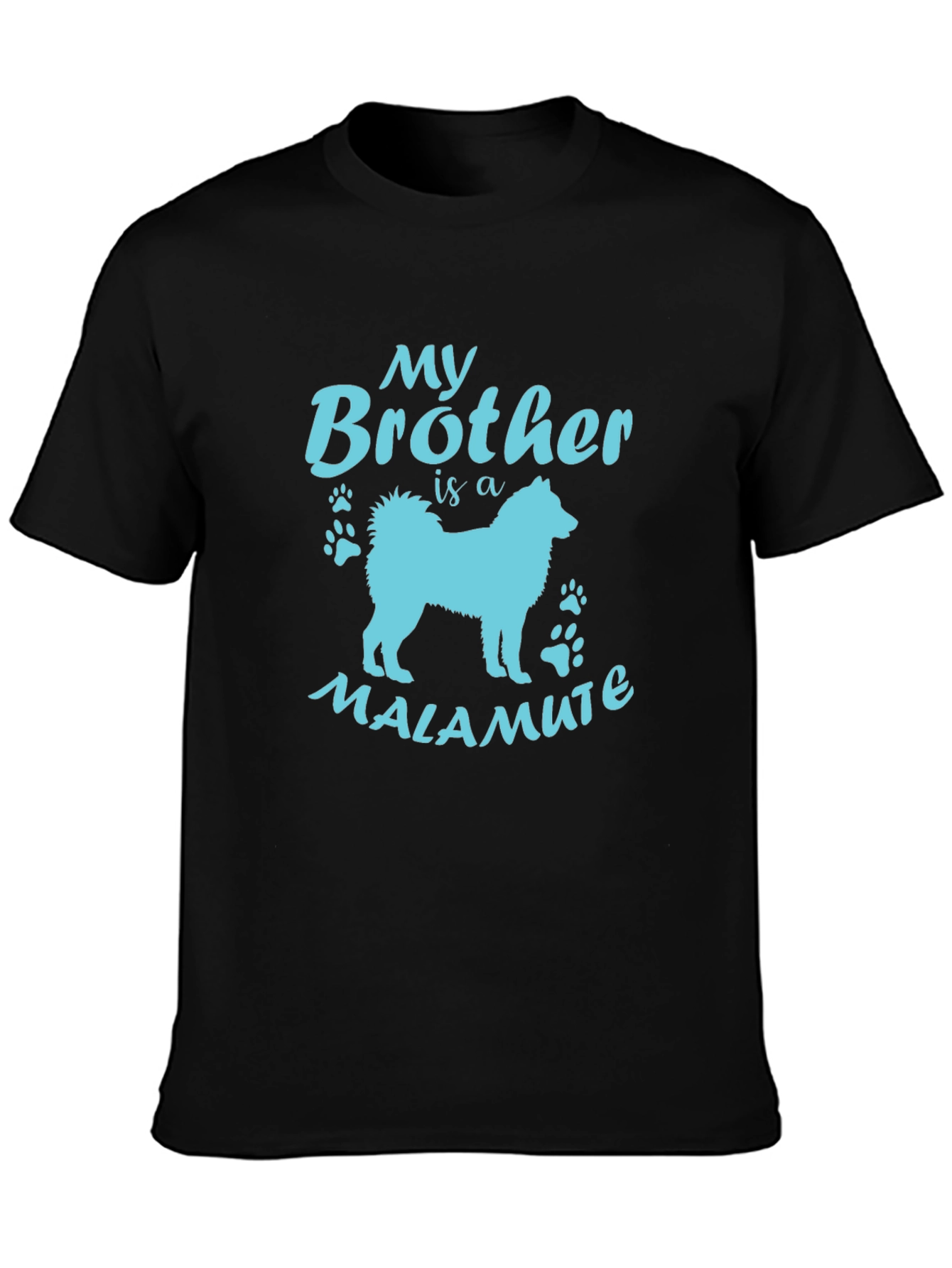 My Brother is a Malamute Dog T-Shirt
