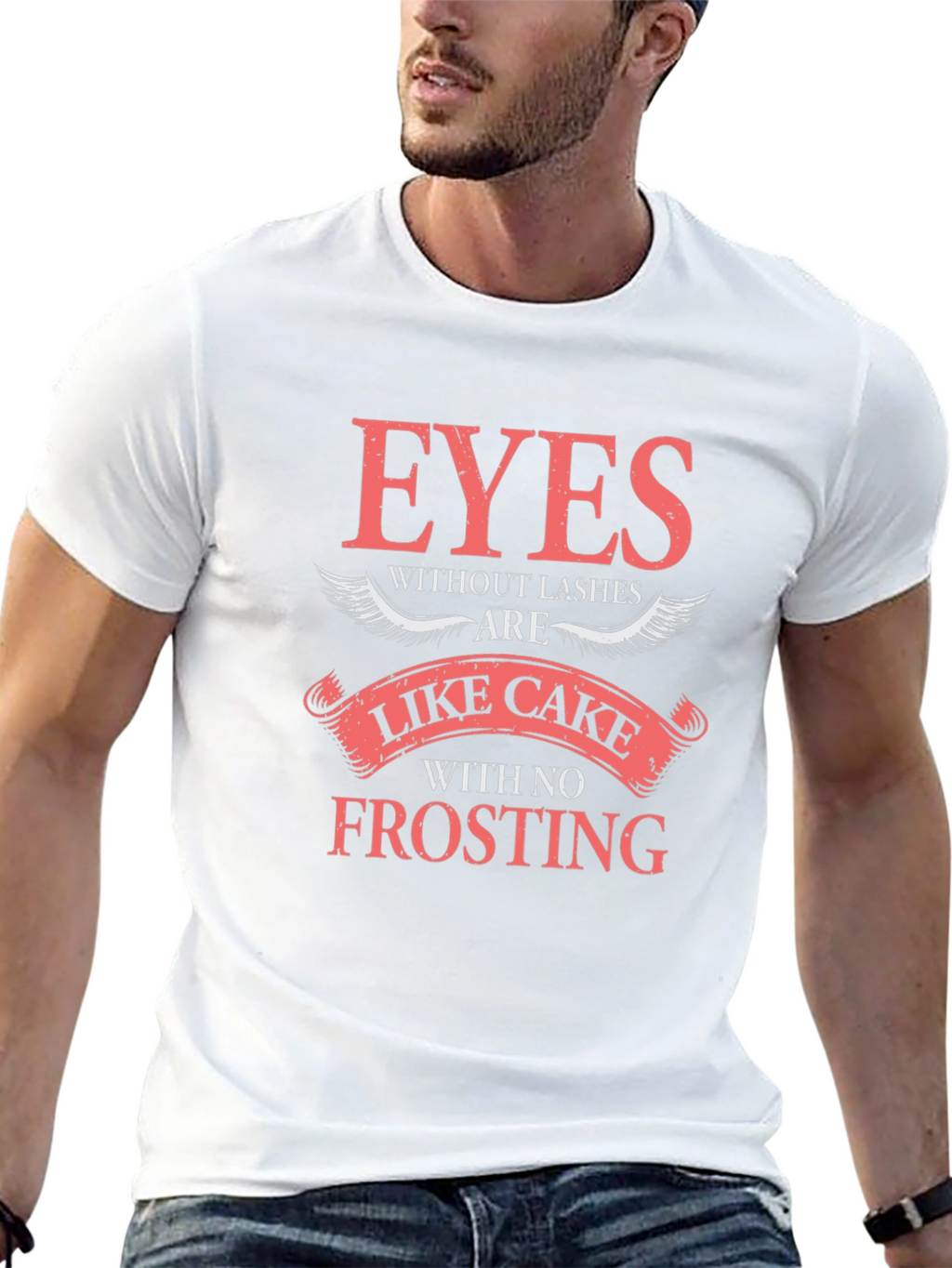 Eyes Without Lashes Like Cake Tee