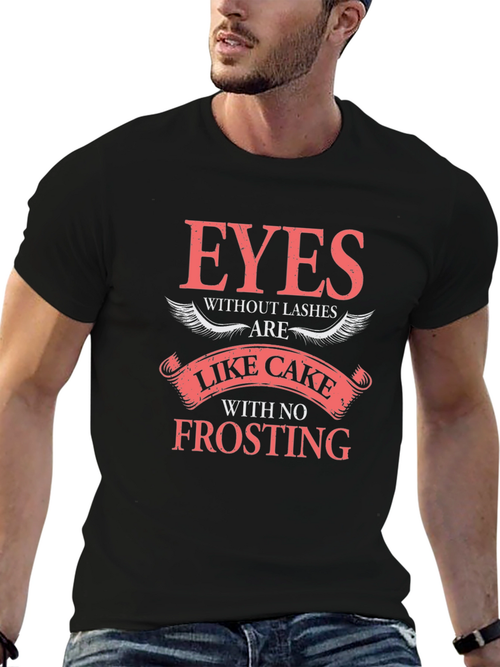 Eyes Without Lashes Like Cake Tee
