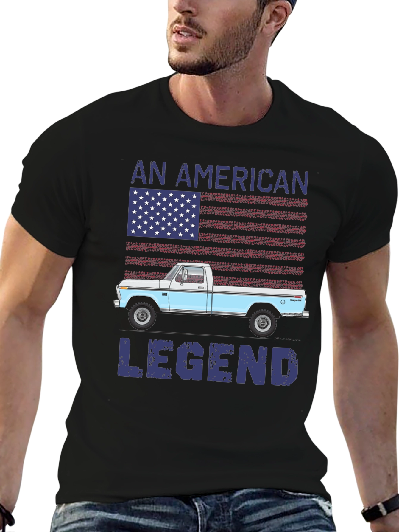 American Legend Truck Graphic Tee