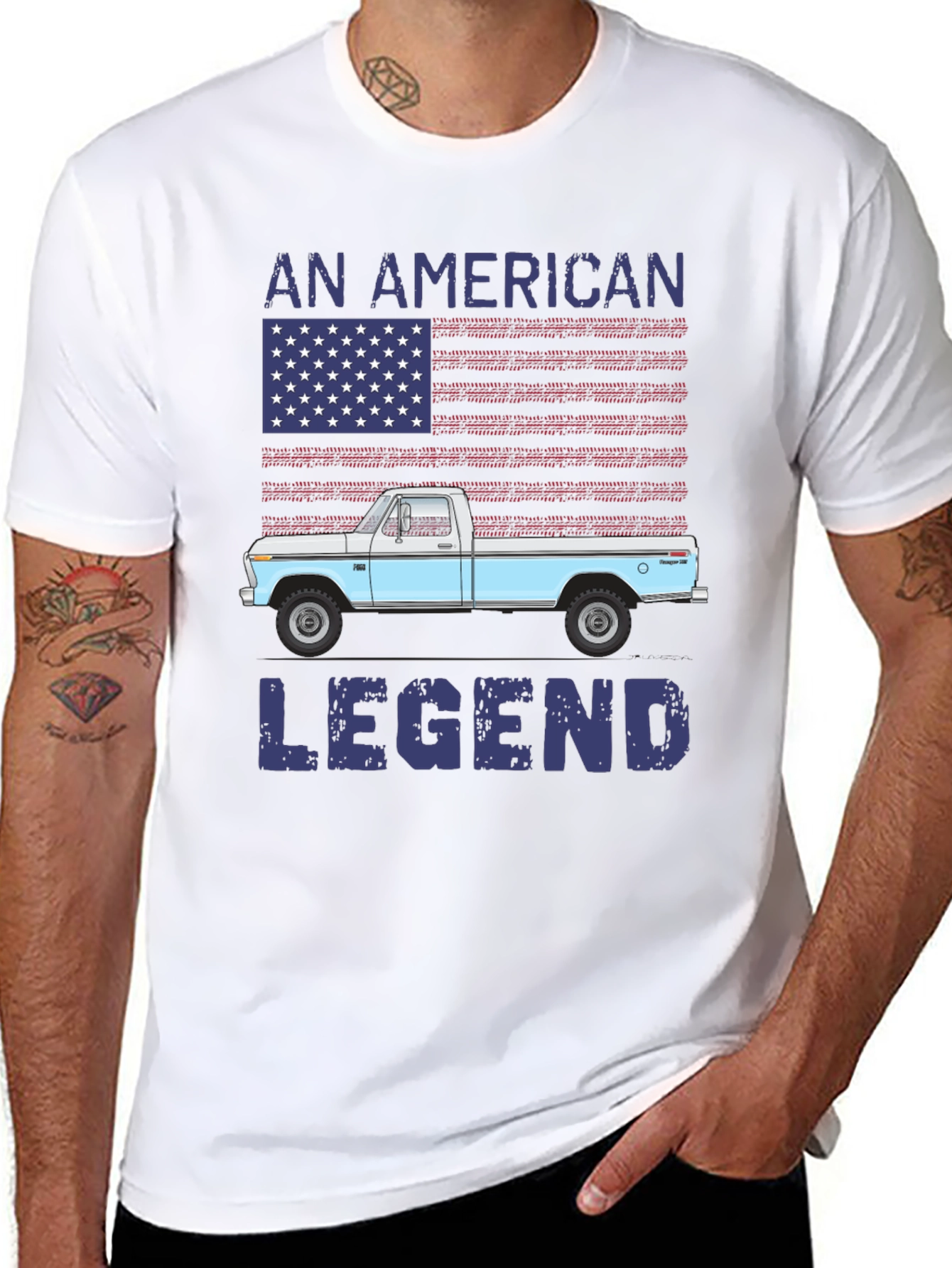 American Legend Truck Graphic Tee