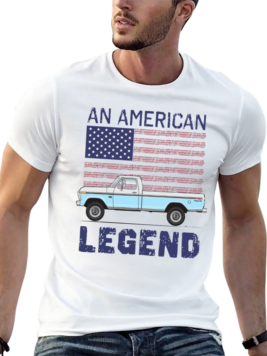 American Legend Truck Graphic Tee