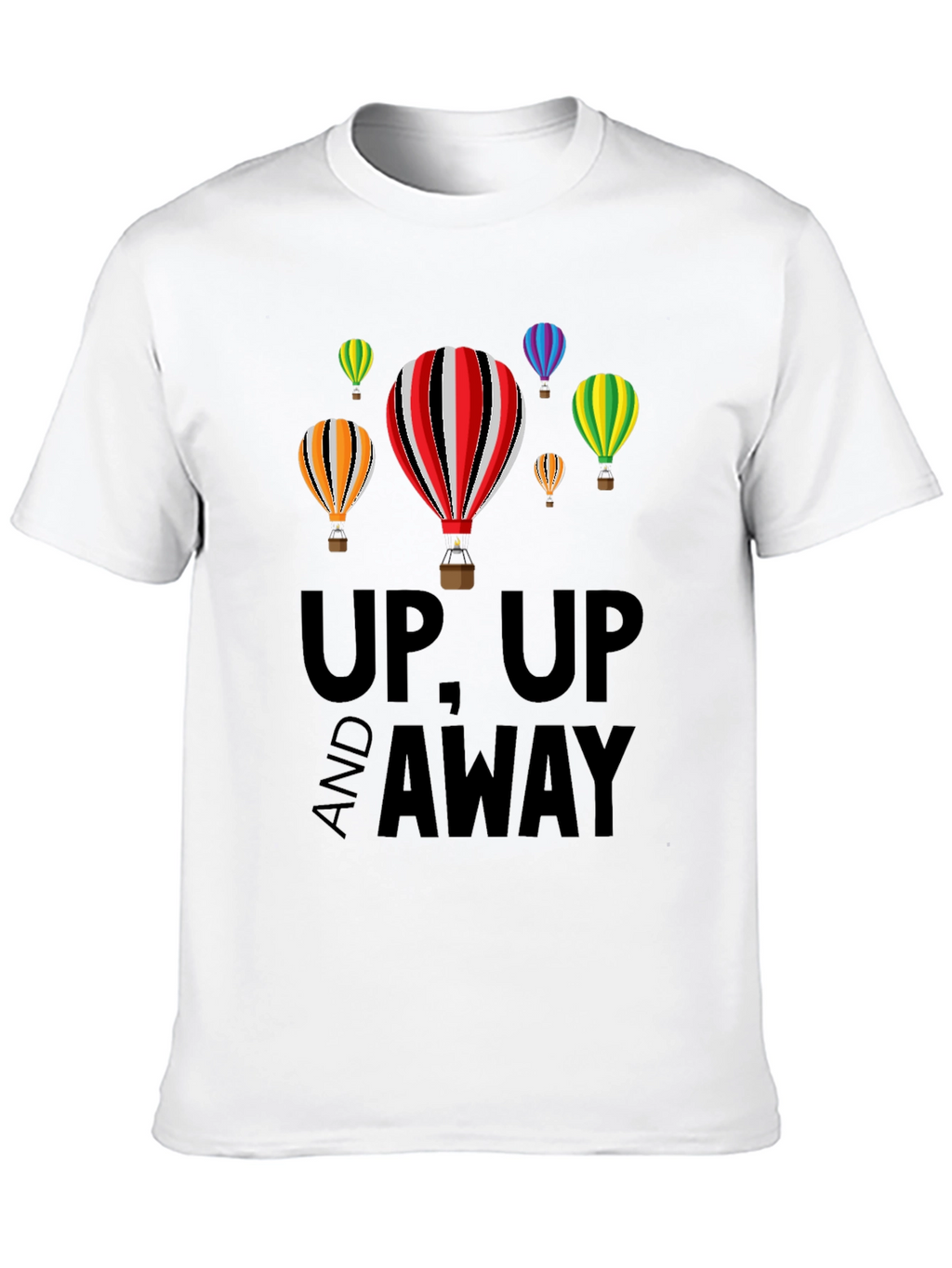 Up Up and Away Balloon Graphic Tee