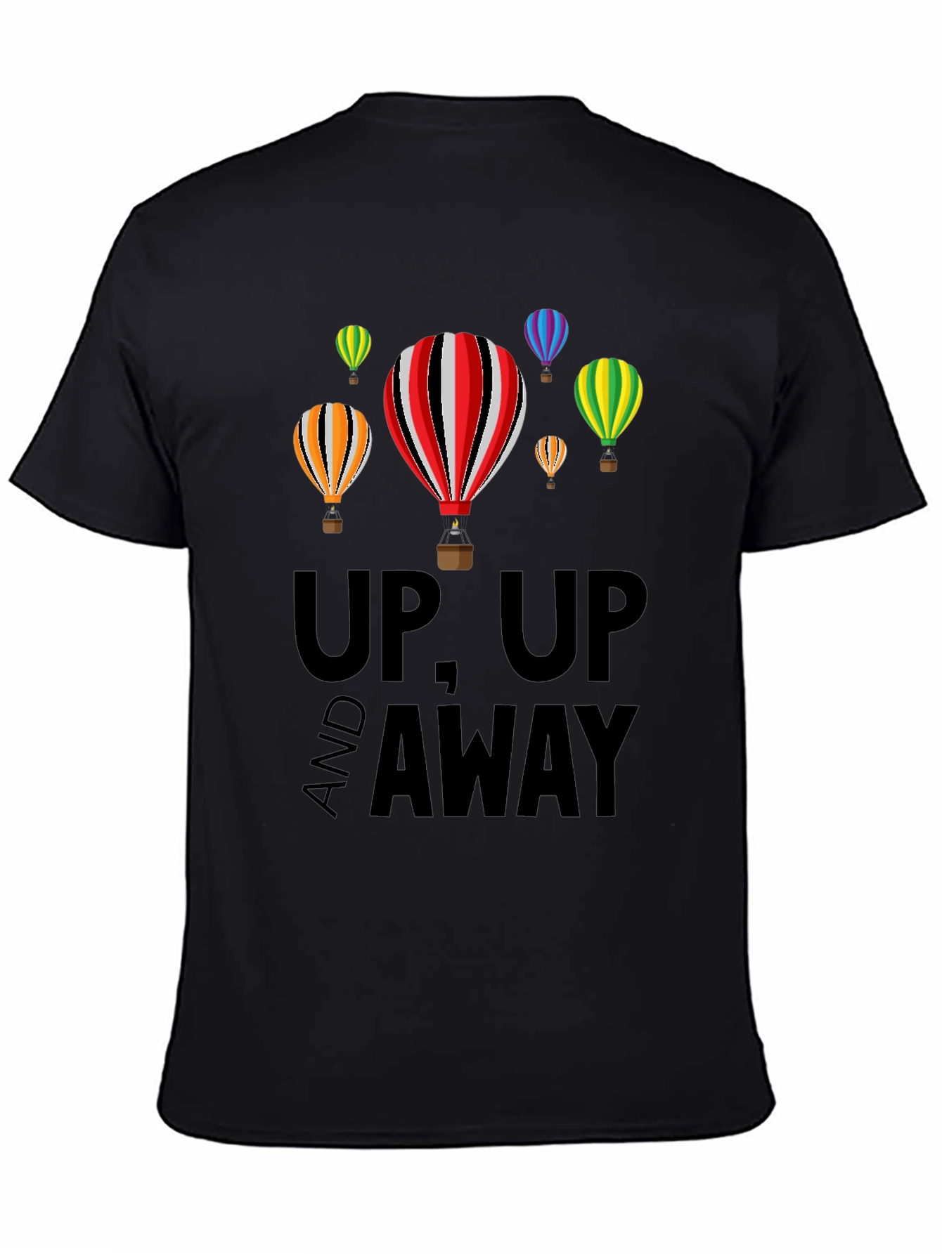 Up Up and Away Balloon Graphic Tee