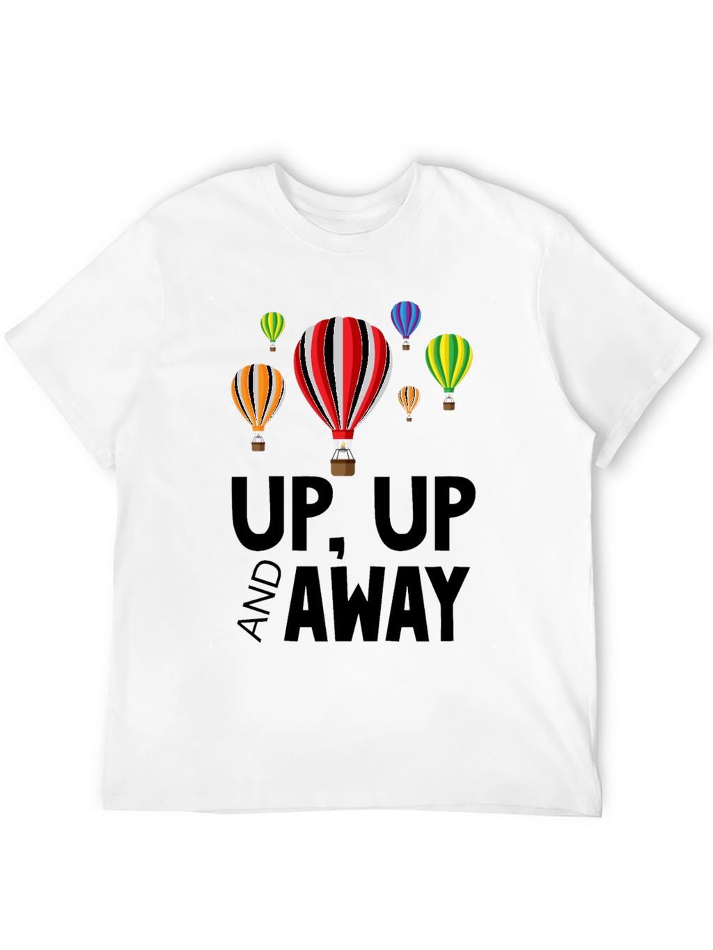 Up Up and Away Balloon Graphic Tee