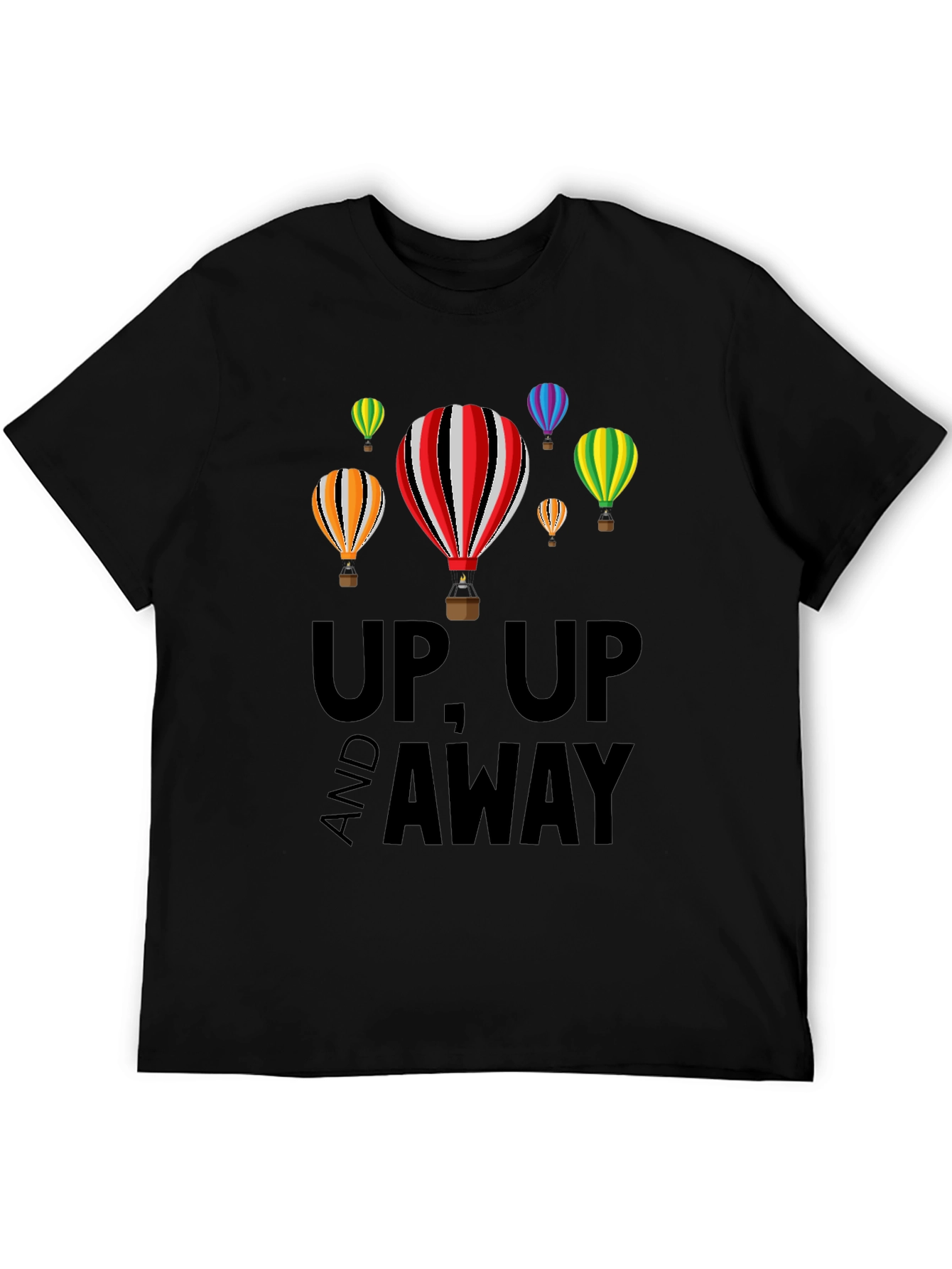 Up Up and Away Balloon Graphic Tee