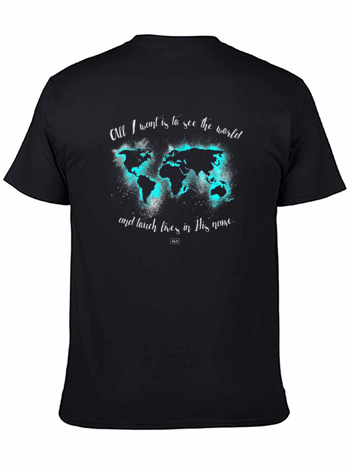 World Map Graphic Tee - See The World T-Shirt