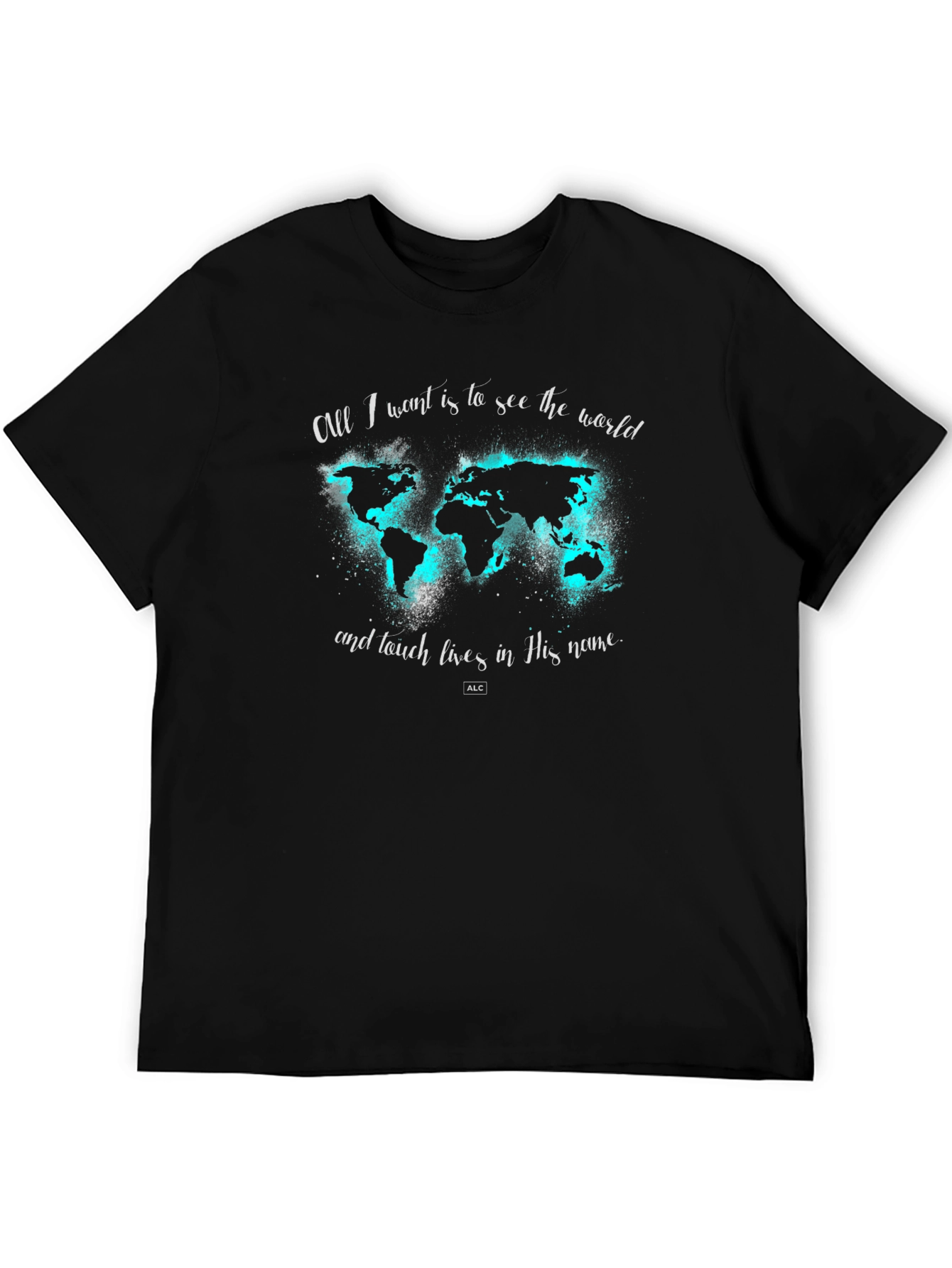 World Map Graphic Tee - See The World T-Shirt