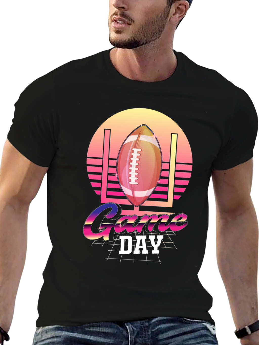 Game Day Football Graphic Tee