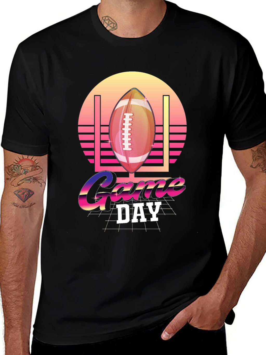 Game Day Football Graphic Tee