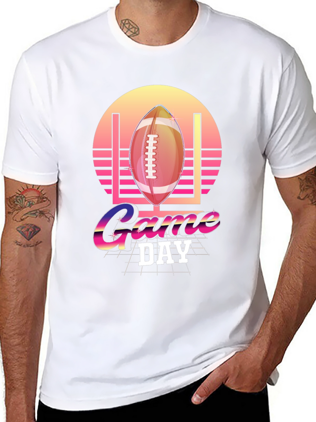 Game Day Football Graphic Tee