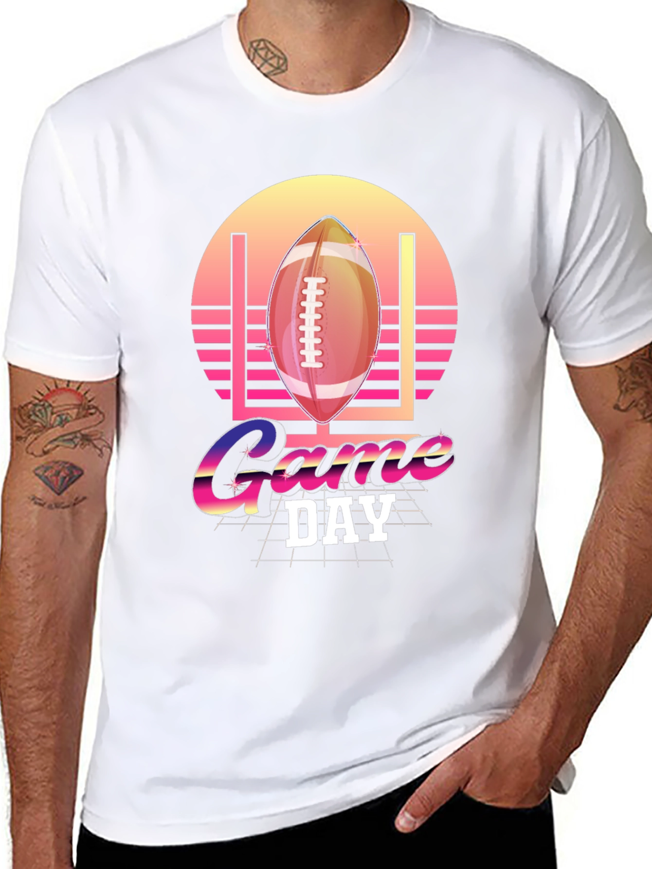 Game Day Football Graphic Tee