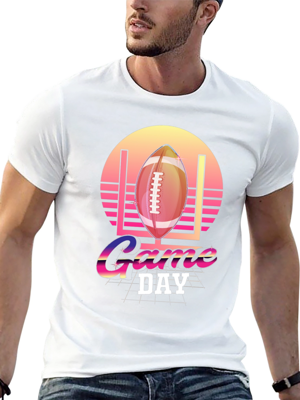 Game Day Football Graphic Tee