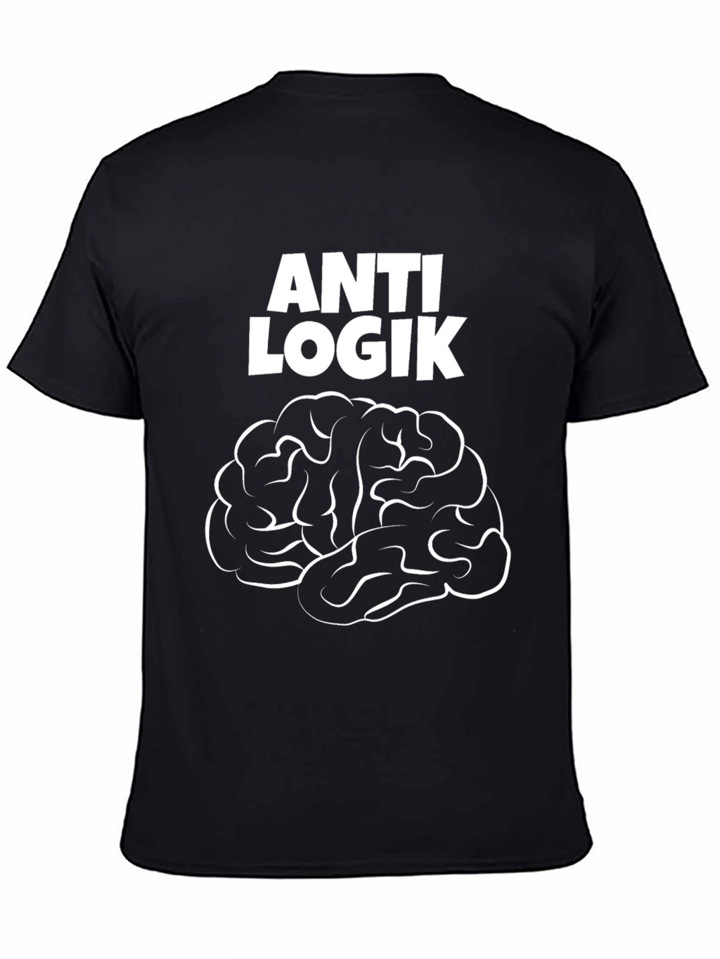 Anti Logik Brain Tee - Mens Funny T-Shirt