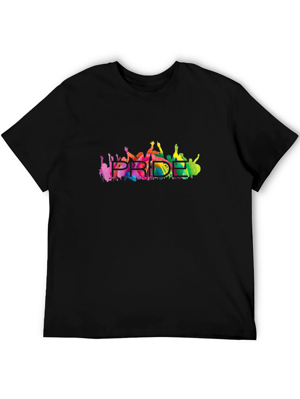 Pride Graphic T-Shirt - Rainbow LGBTQ+ Support Tee