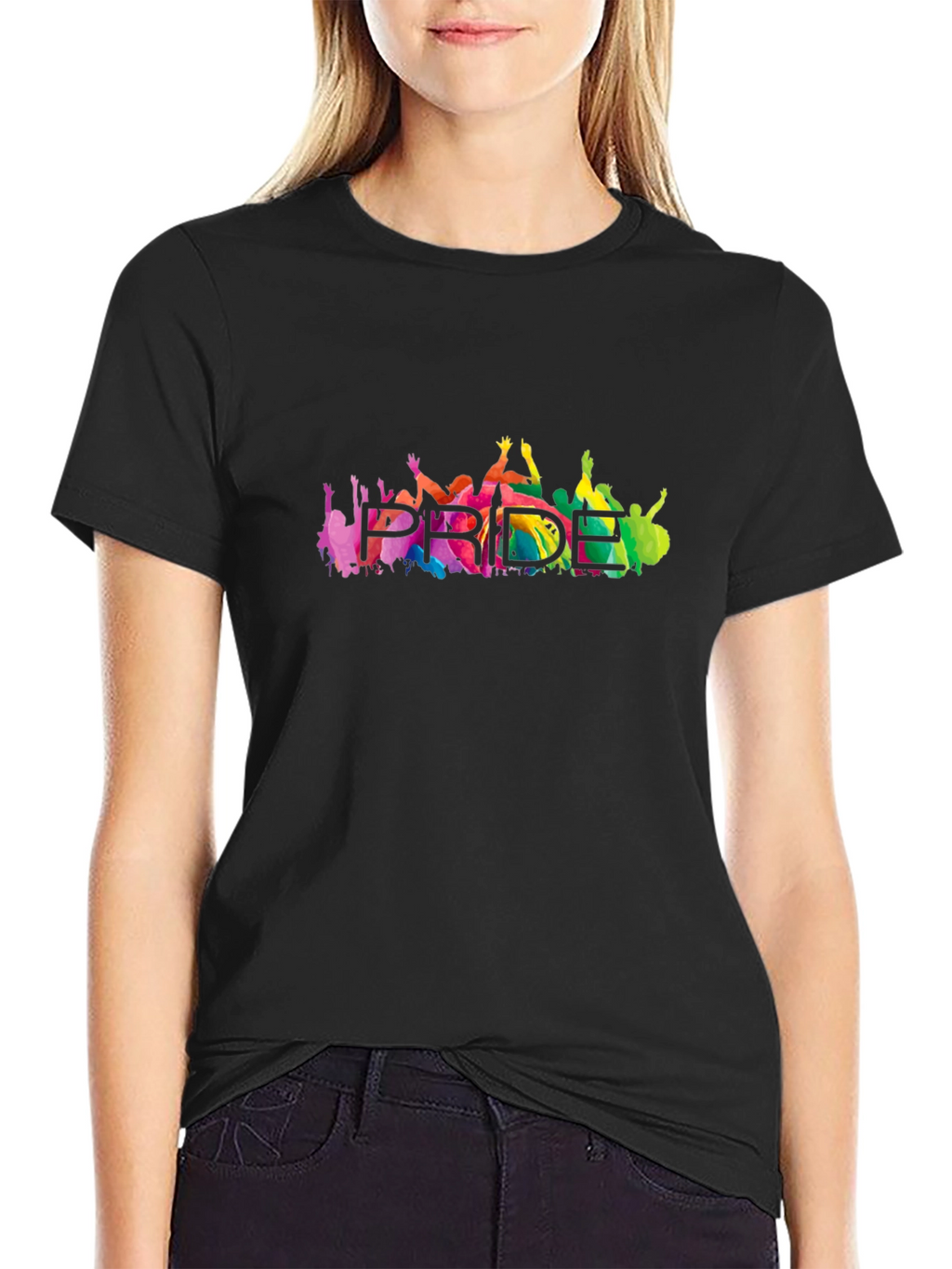 Pride Graphic T-Shirt - Rainbow LGBTQ+ Support Tee