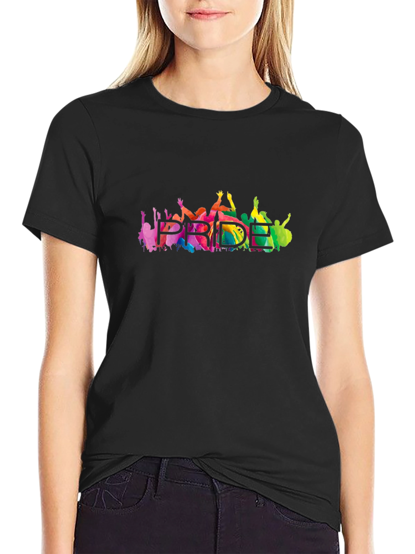 Pride Graphic T-Shirt - Rainbow LGBTQ+ Support Tee