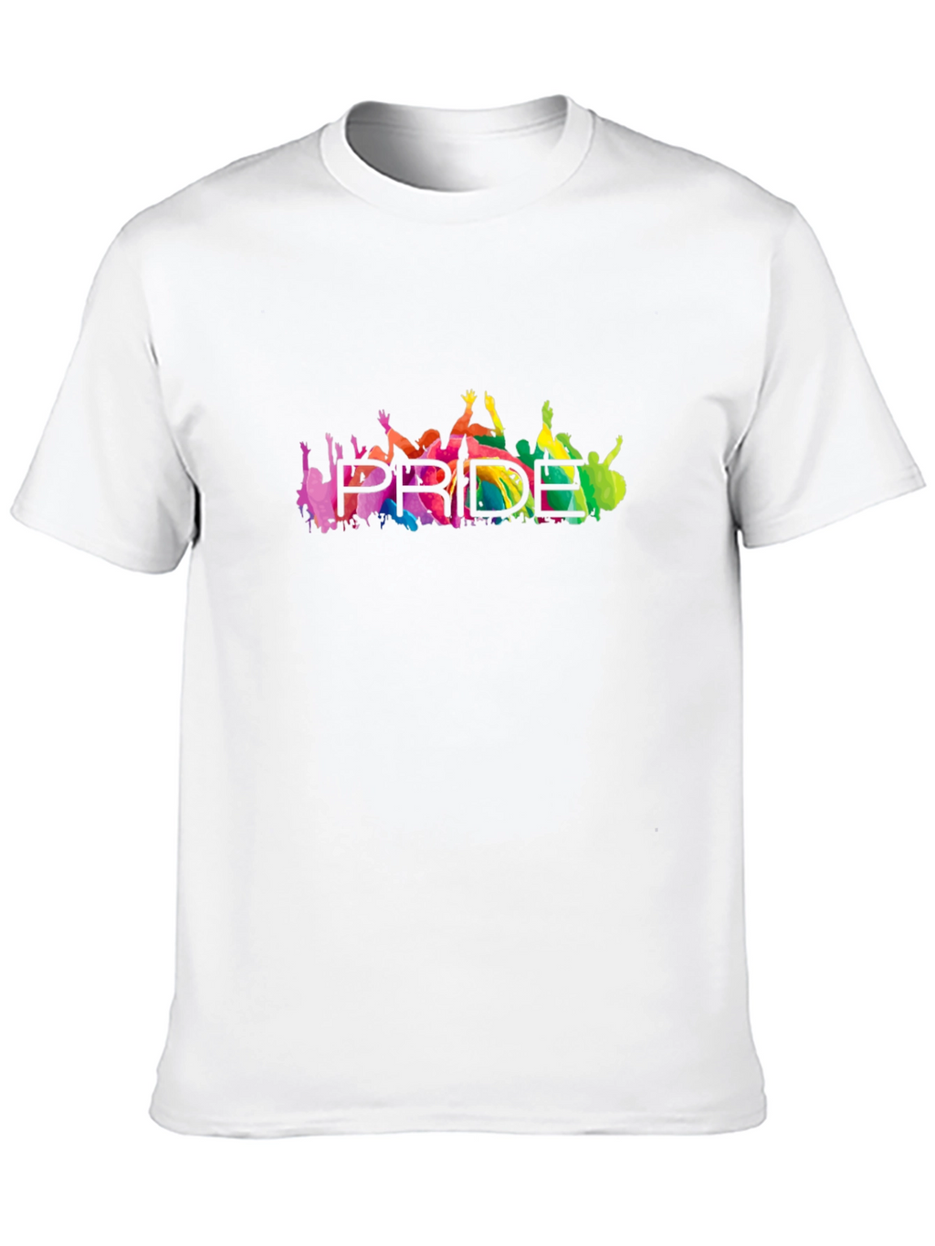 Pride Graphic T-Shirt - Rainbow LGBTQ+ Support Tee
