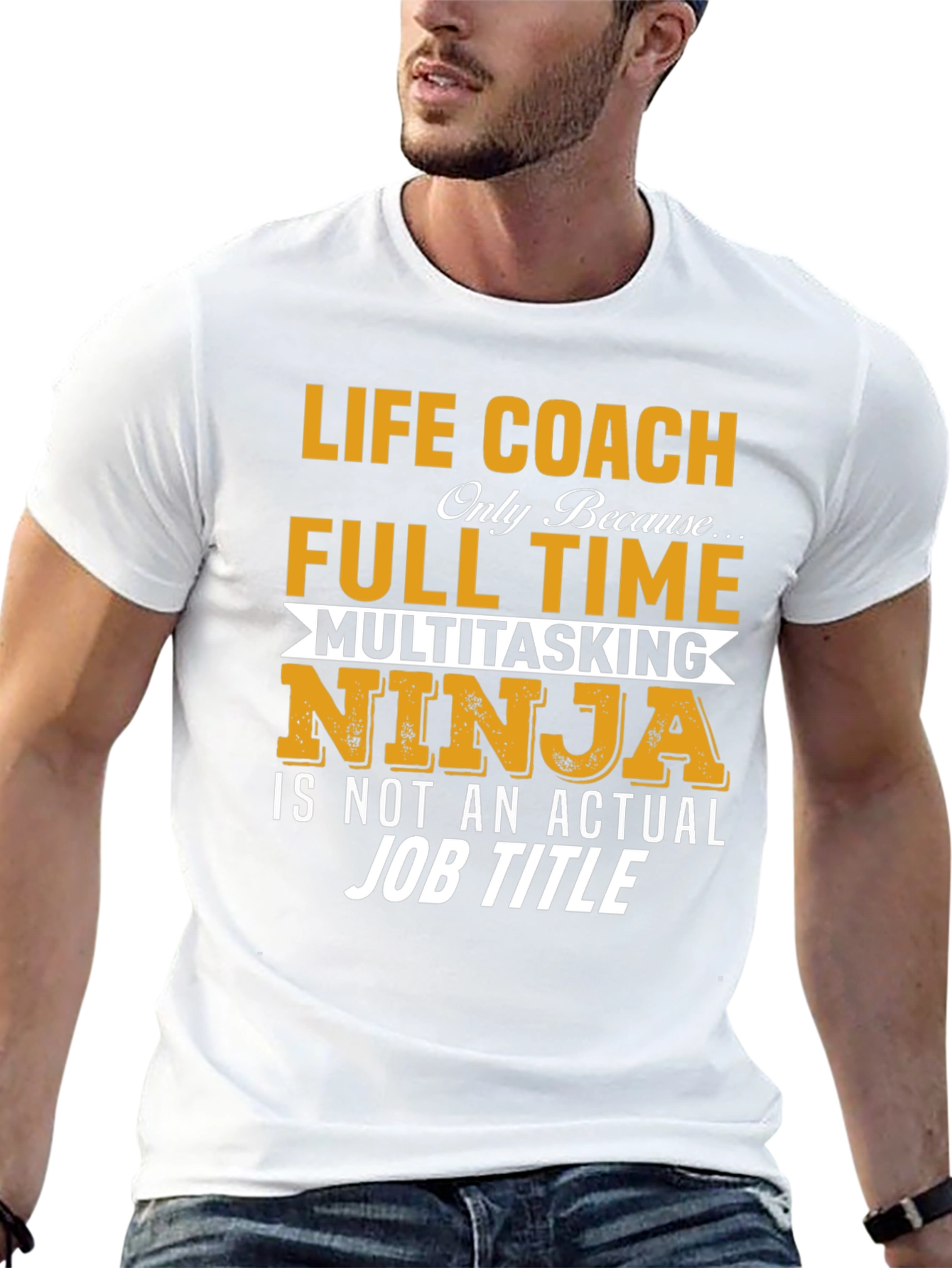 Life Coach Full Time Ninja T-Shirt