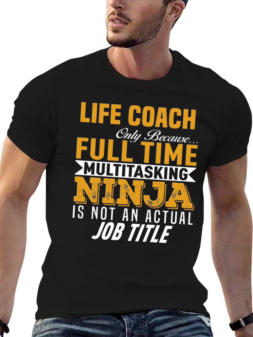 Life Coach Full Time Ninja T-Shirt