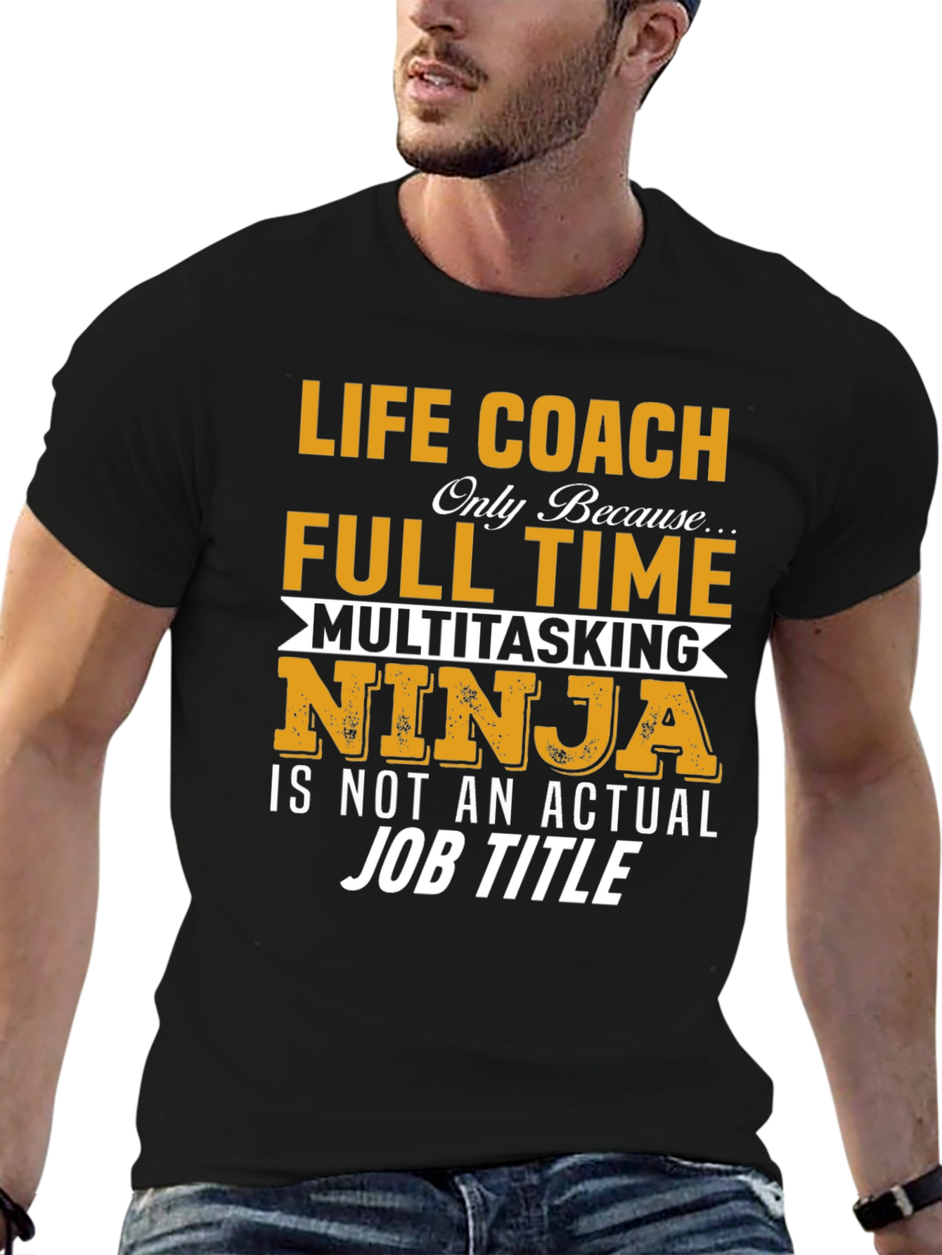 Life Coach Full Time Ninja T-Shirt