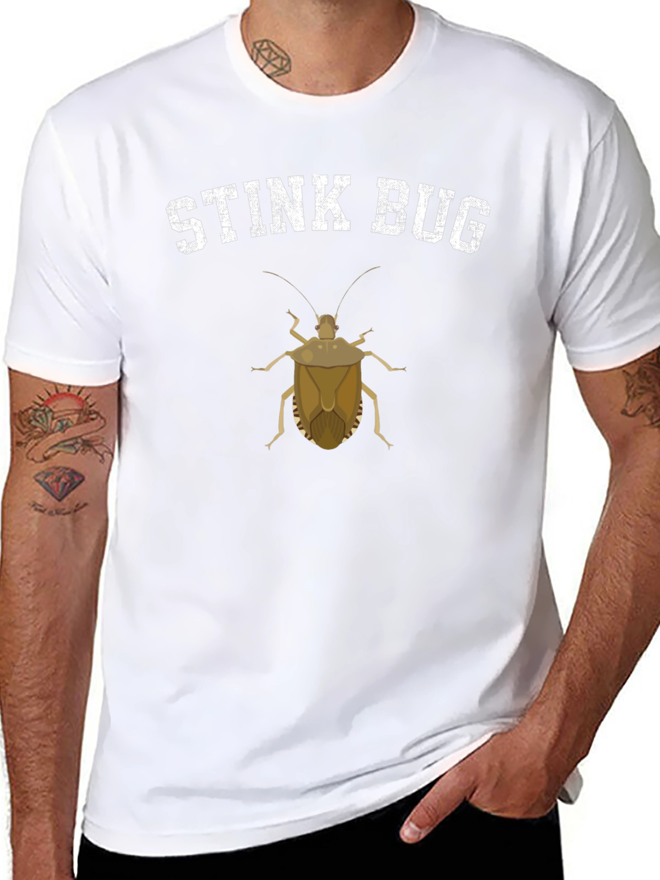 Stink Bug Graphic Novelty T-Shirt