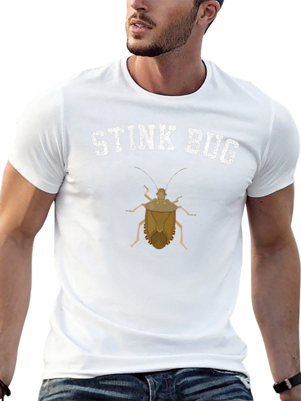 Stink Bug Graphic Novelty T-Shirt