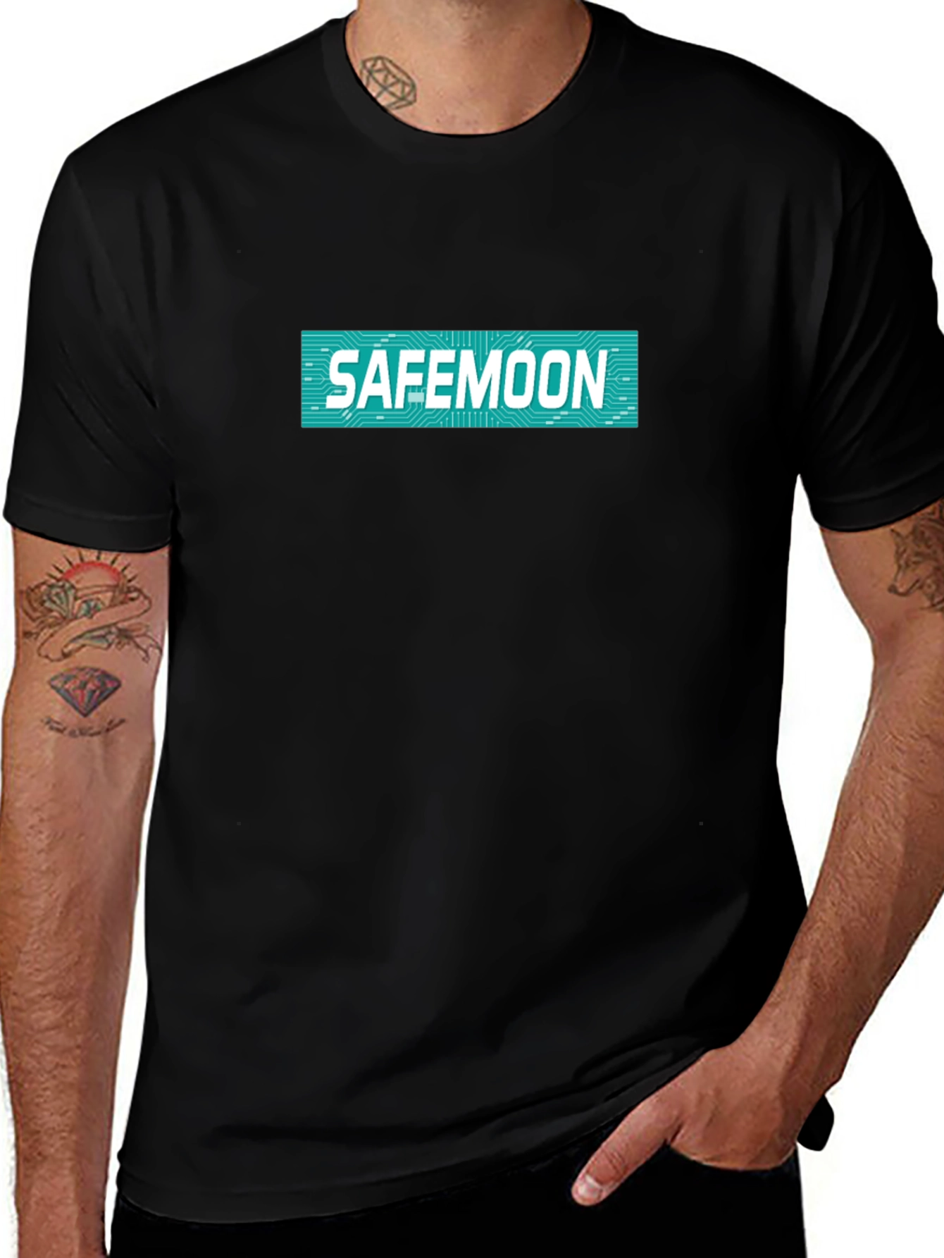 SafeMoon Logo T-Shirt - Crypto Fashion