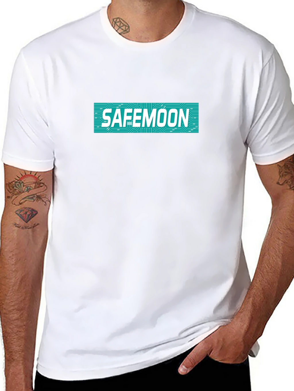 SafeMoon Logo T-Shirt - Crypto Fashion