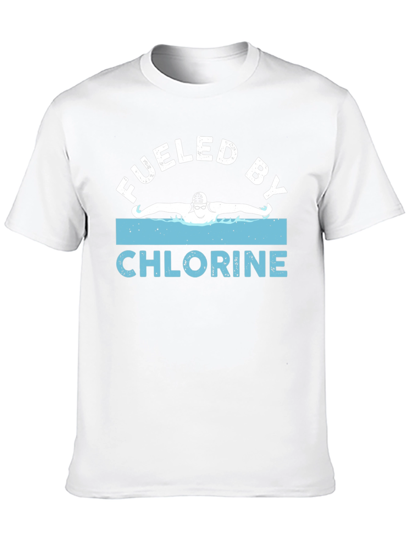 Fueled by Chlorine Swimmer T-Shirt