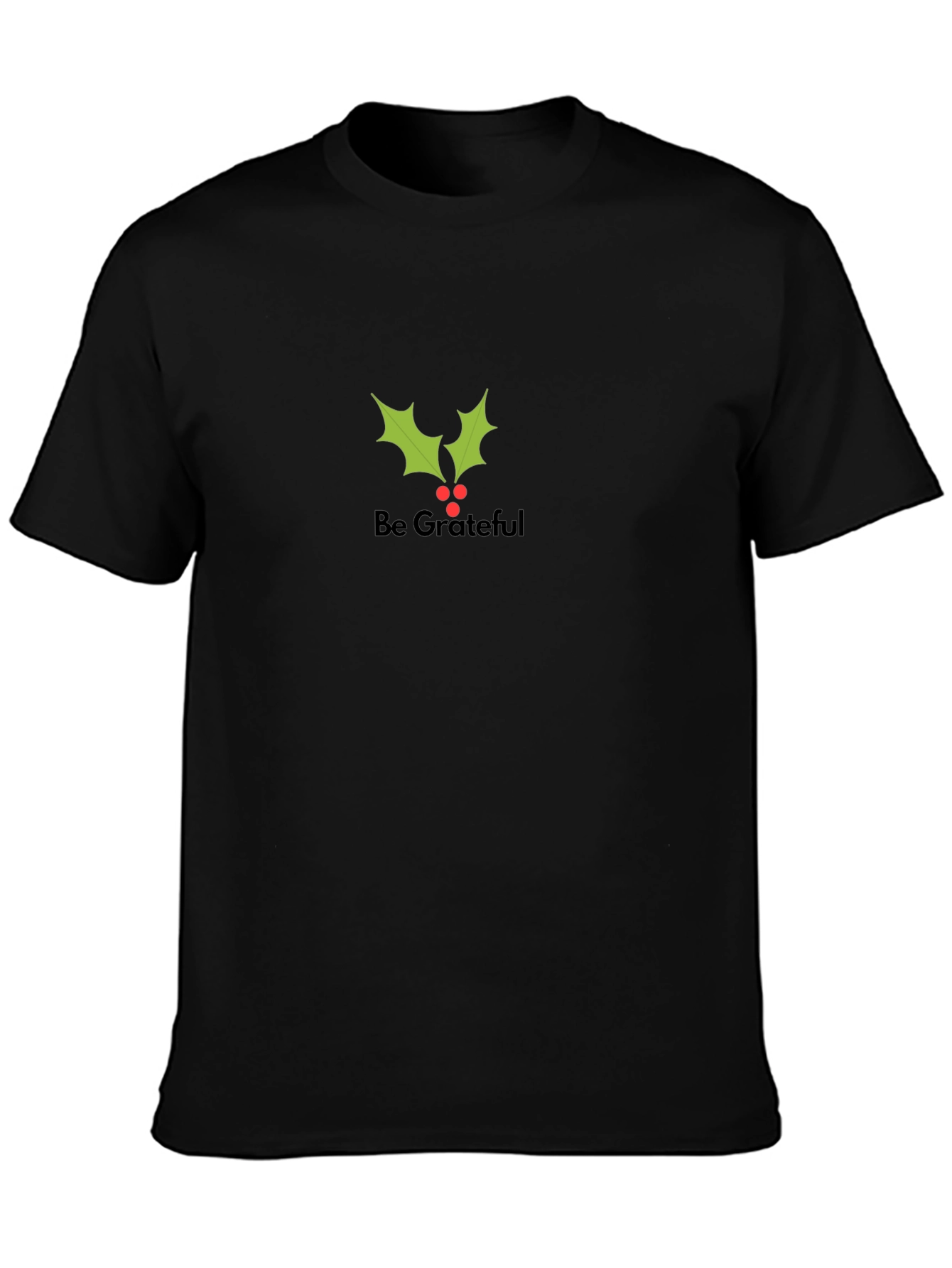 Be Grateful Graphic Tee - Festive Holiday Shirt