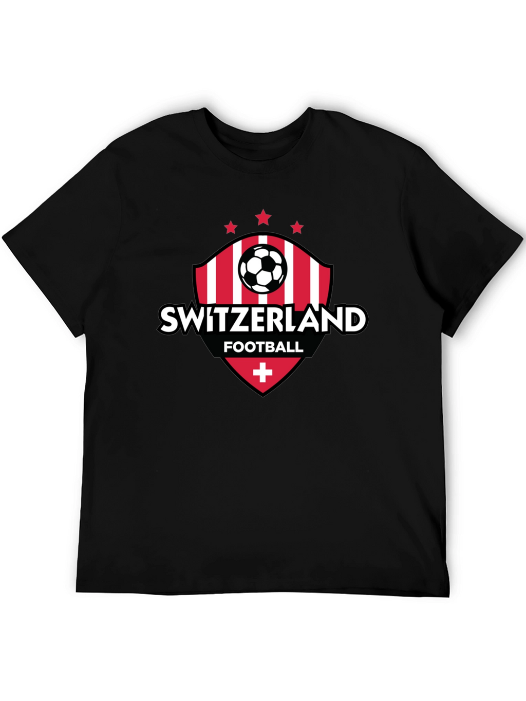 Switzerland Football T-Shirt - Swiss Soccer Fan Tee