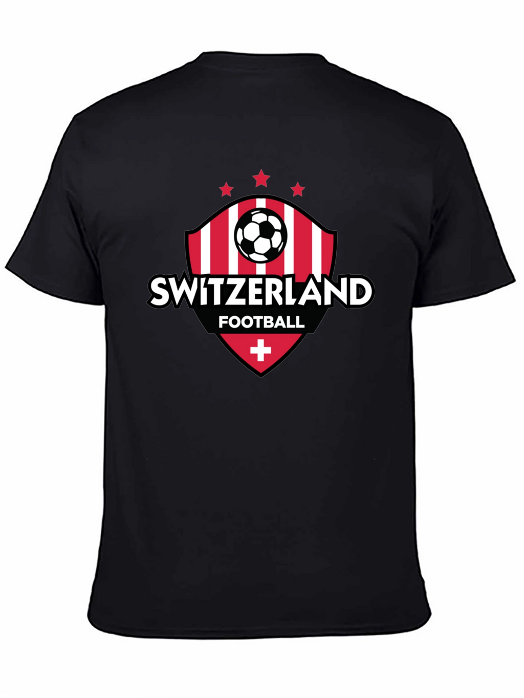 Switzerland Football T-Shirt - Swiss Soccer Fan Tee