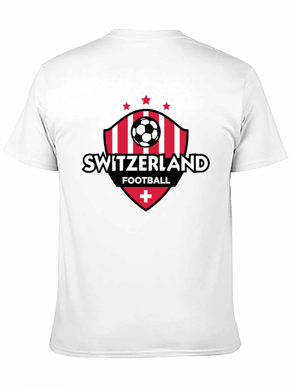 Switzerland Football T-Shirt - Swiss Soccer Fan Tee