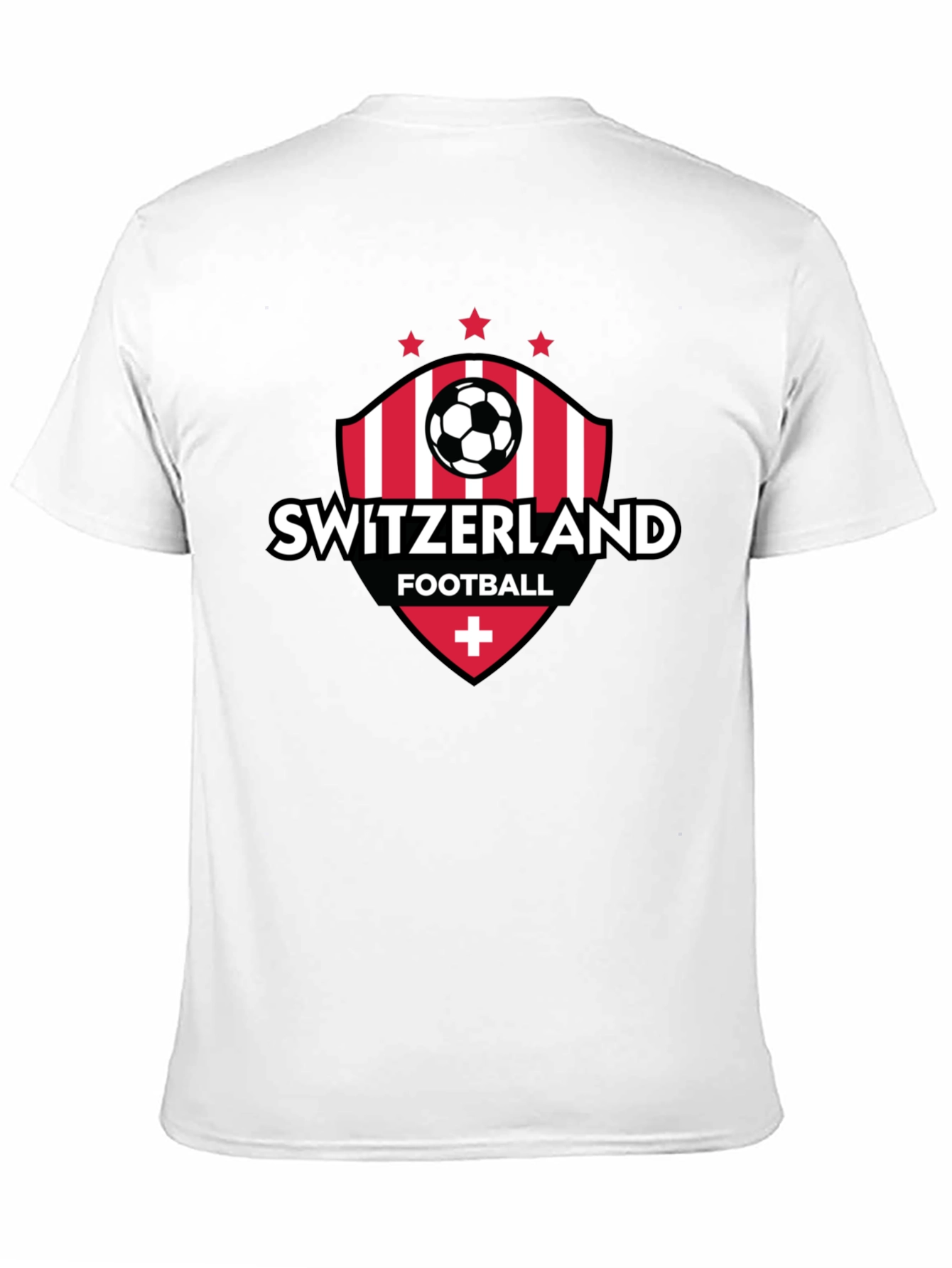 Switzerland Football T-Shirt - Swiss Soccer Fan Tee
