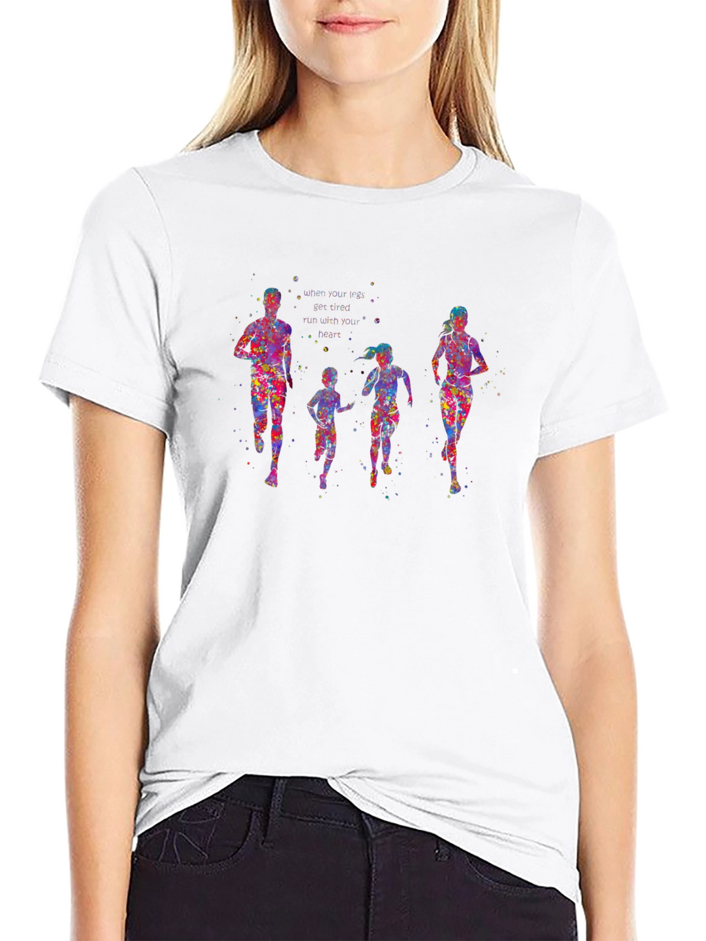 Family Run Black T-Shirt
