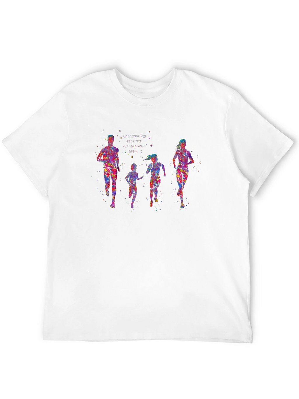 Family Run Black T-Shirt