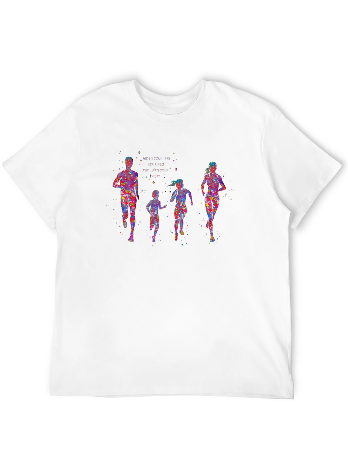 Family Run Black T-Shirt