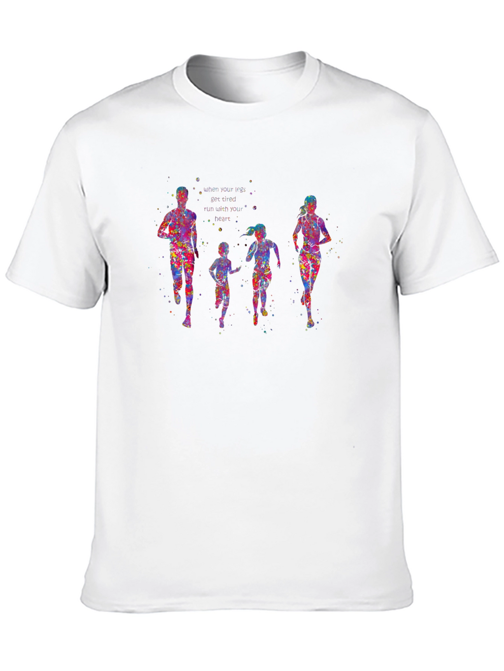 Family Run Black T-Shirt