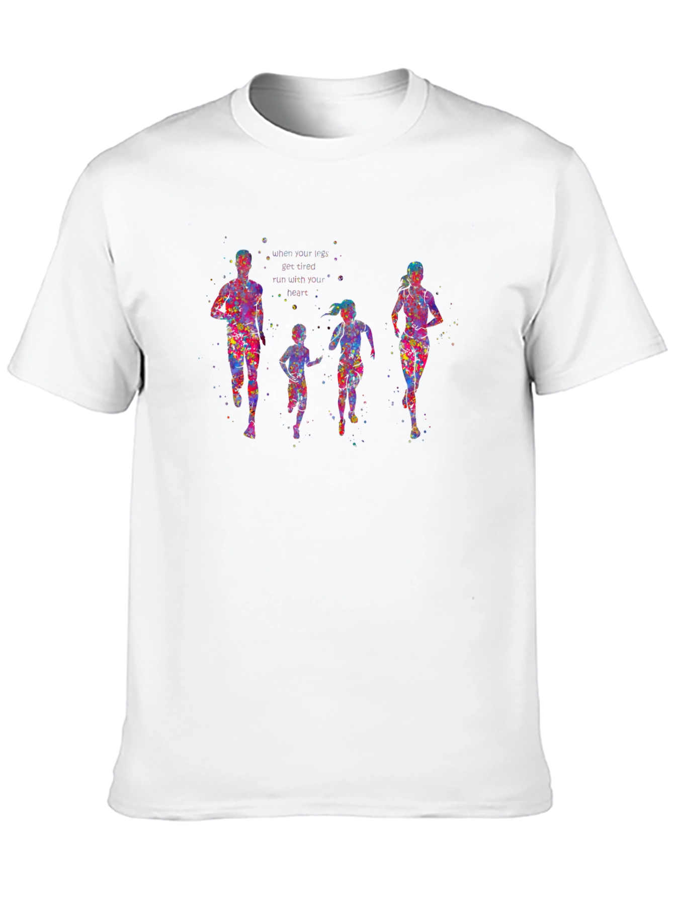 Family Run Black T-Shirt