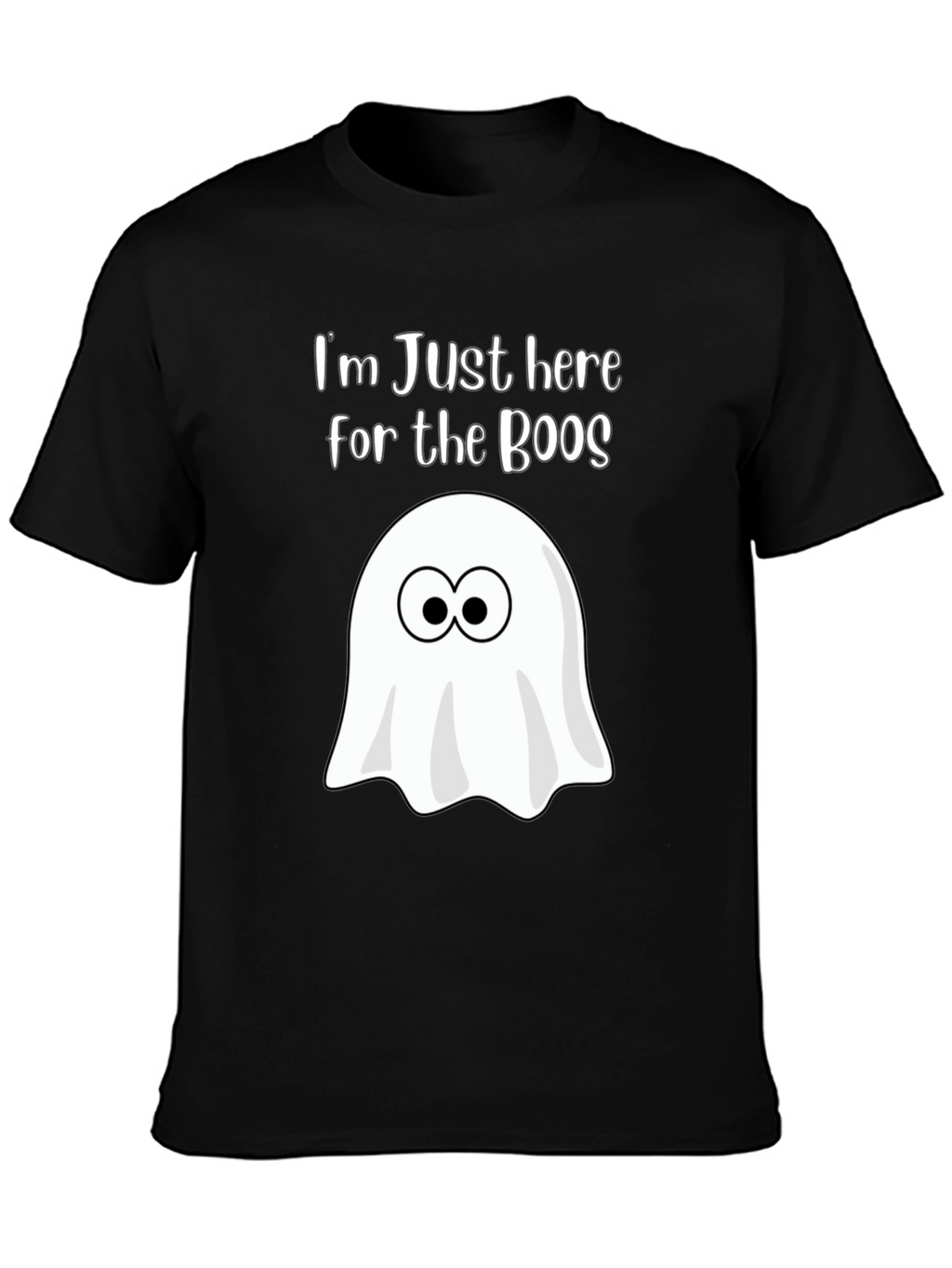 Boo Ghost T-Shirt - Halloween Fun