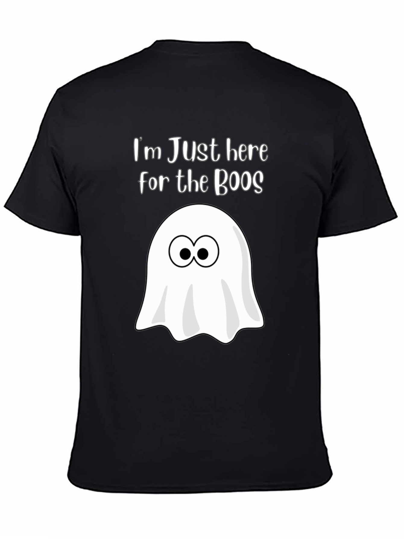 Boo Ghost T-Shirt - Halloween Fun