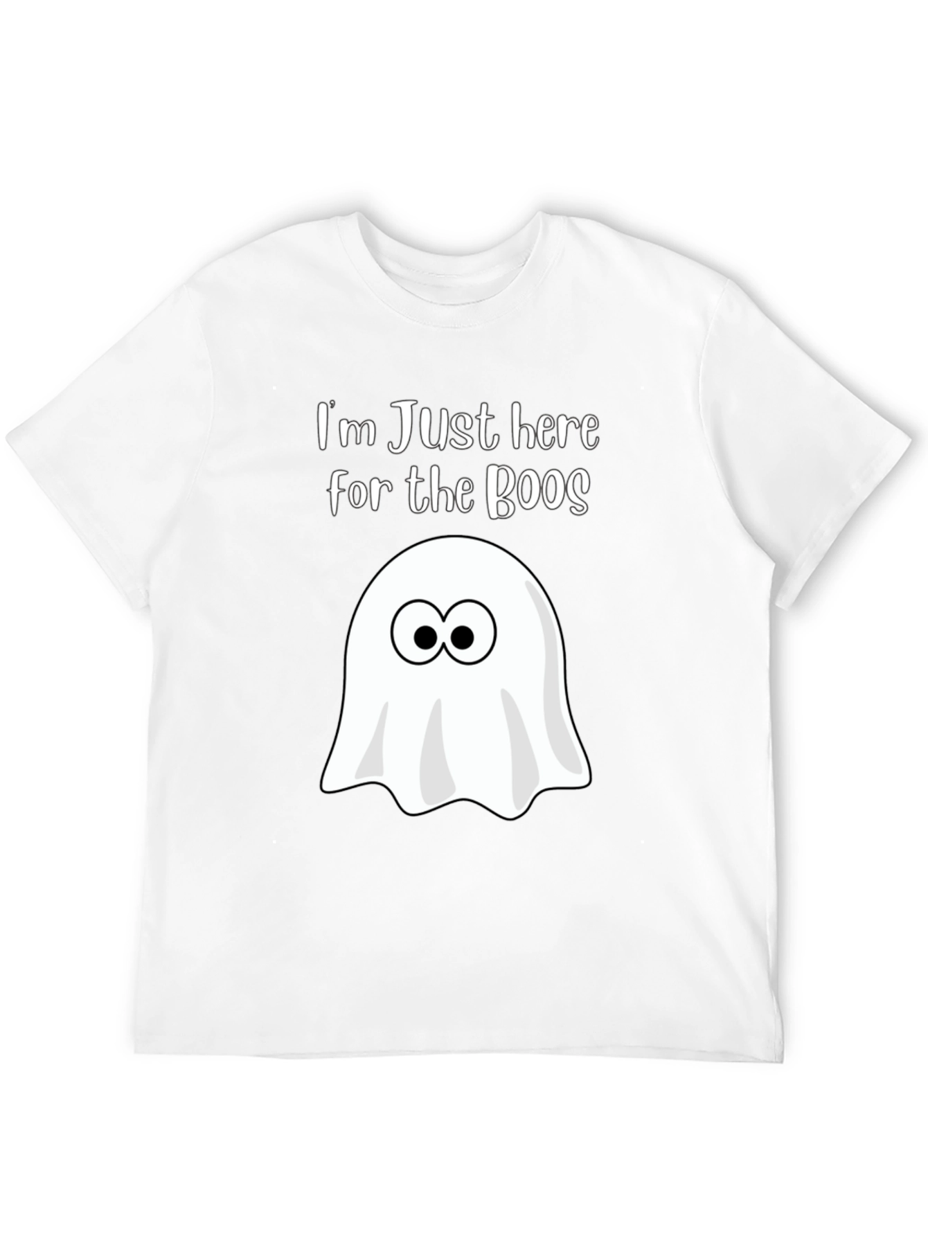 Boo Ghost T-Shirt - Halloween Fun