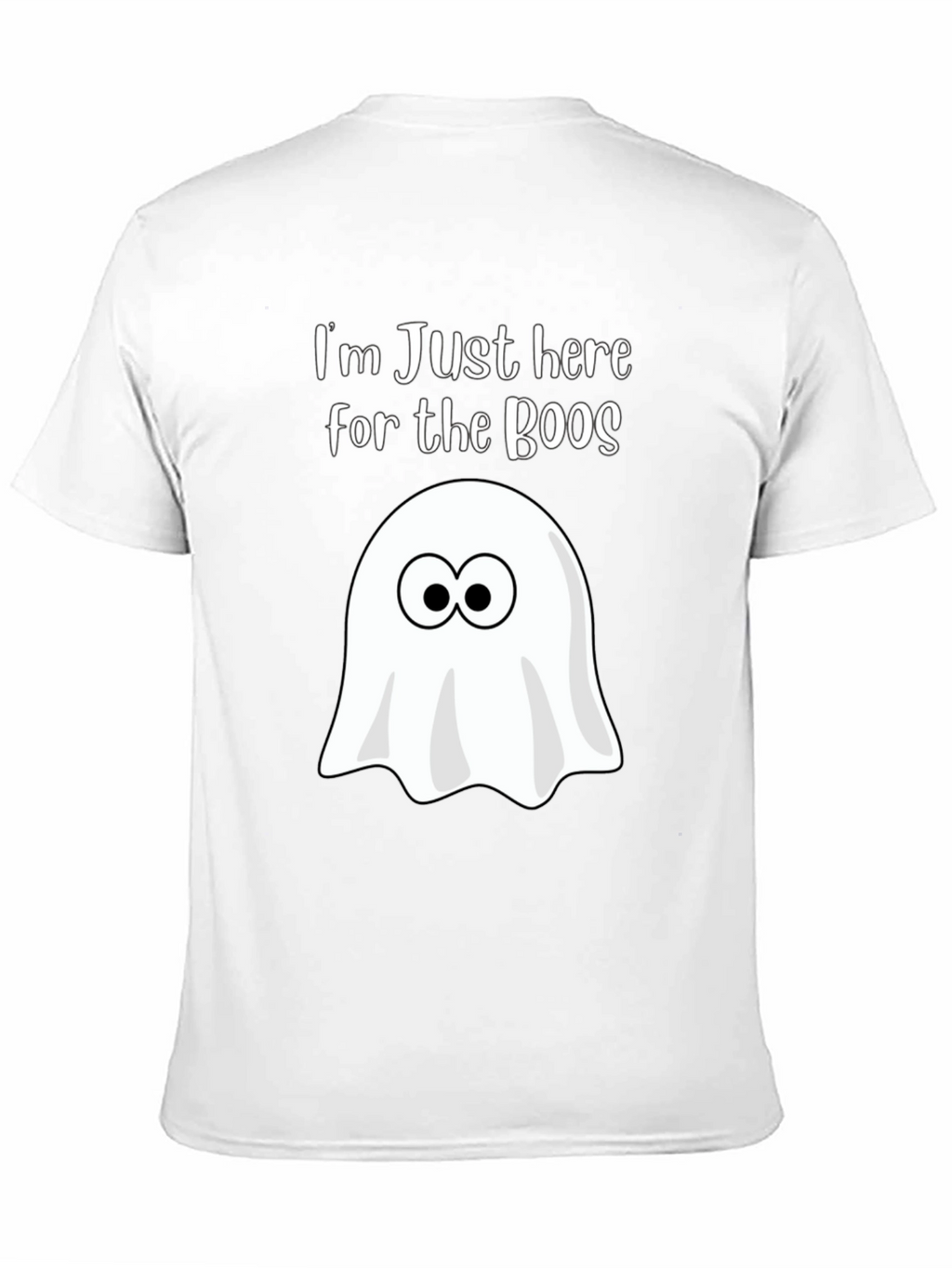 Boo Ghost T-Shirt - Halloween Fun
