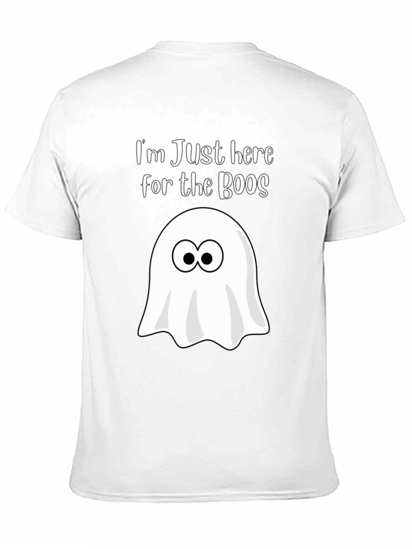 Boo Ghost T-Shirt - Halloween Fun