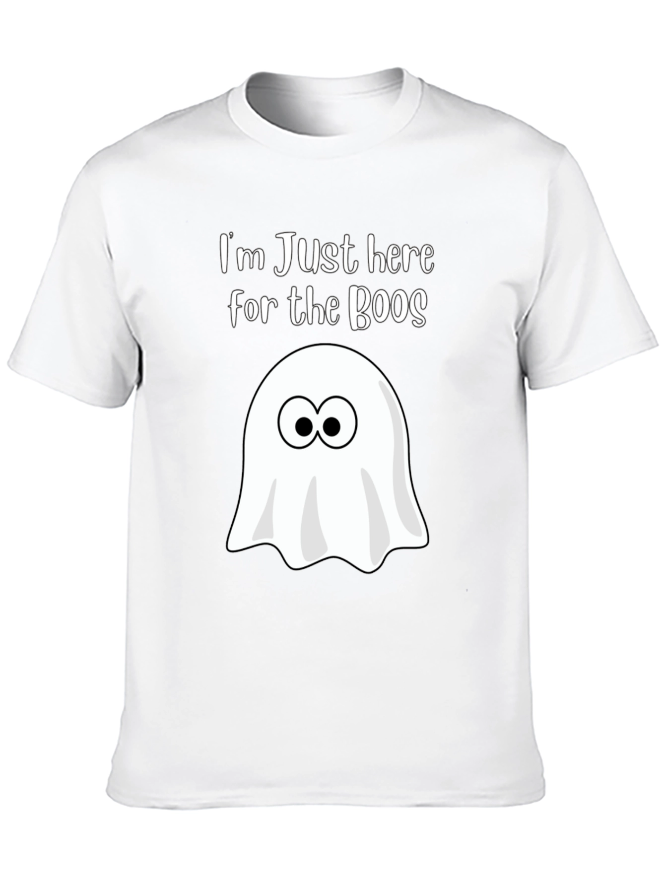 Boo Ghost T-Shirt - Halloween Fun