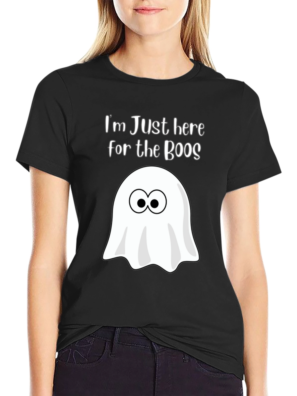 Boo Ghost T-Shirt - Halloween Fun