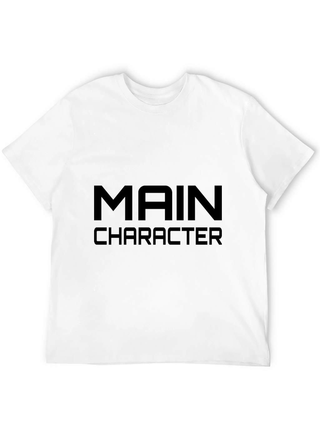 Main Character Black T-Shirt